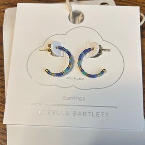 Estella Bartlett Gold Plated Multicolor Earrings